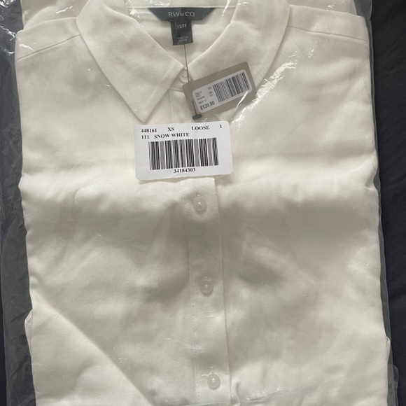 NWT Short Sleeve Midi Shirt Dress - Picture 5 of 6